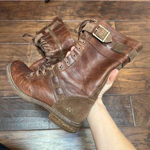 Timberland Brown Leather Women's Boots 7.5/38.5